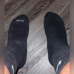 Black Nike Socks